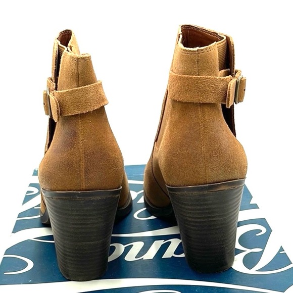 Lucky Brand Tan Esperanza Ankle Booties 9.5 - Picture 3 of 7